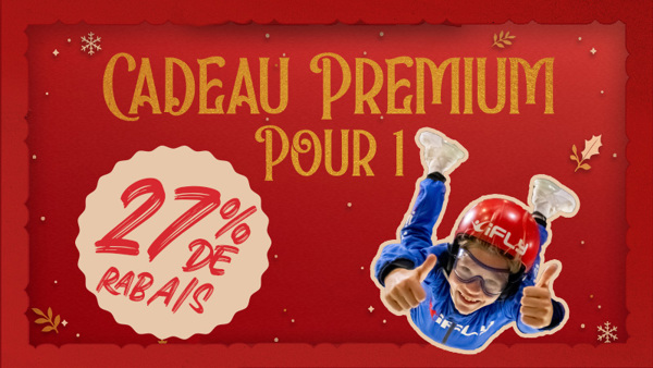 17 12 25 Ifly CA Xmas 2D Stage Cadeau Premium Pour 1