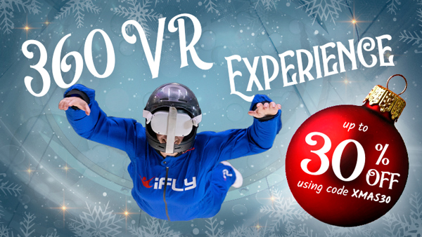 28 10 Ifly CA Xmas 25 Thumbnail 360 VR Experience