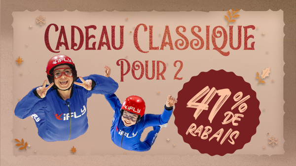 17 12 25 Ifly CA Xmas 2D Stage Cadeau Classique Pour 2